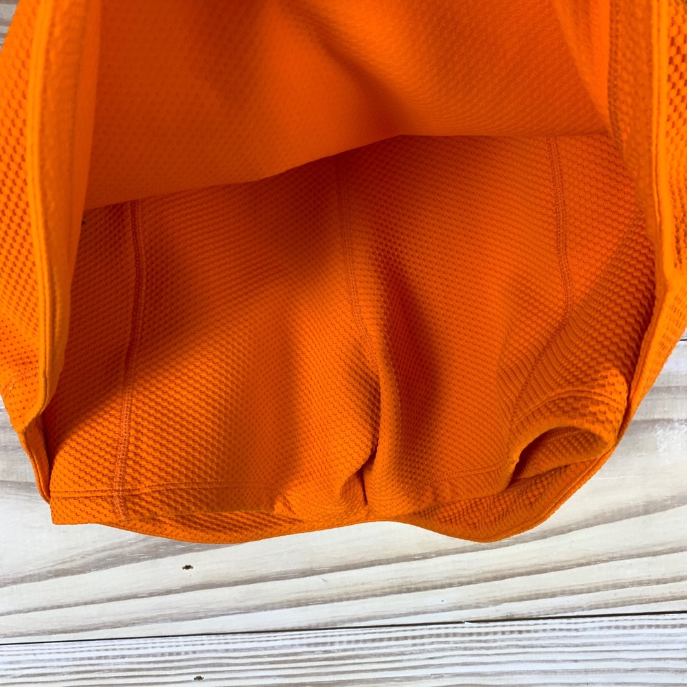 Beach Riot Thora Skort XS Orange Sport Tennis Honeycomb Textured Bold Bright - Picture 6 of 11
